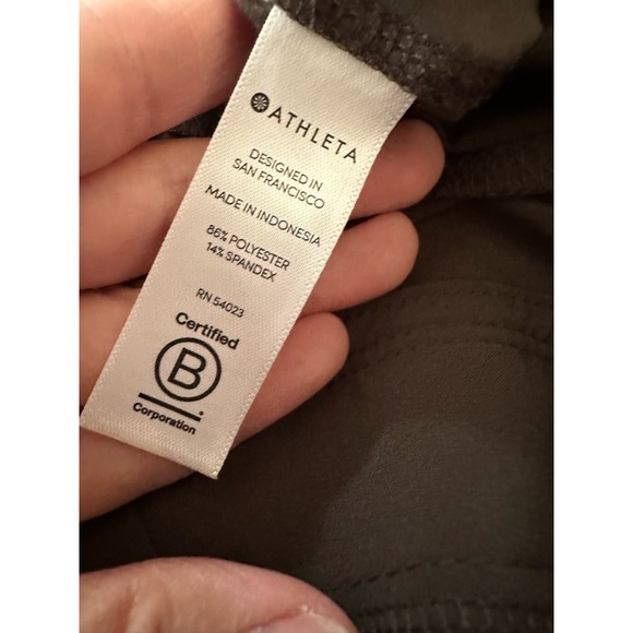 Athleta cropped elastic waist pants Size 4 - Picture 7 of 8